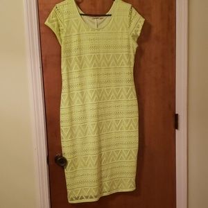 Lime Green Dress